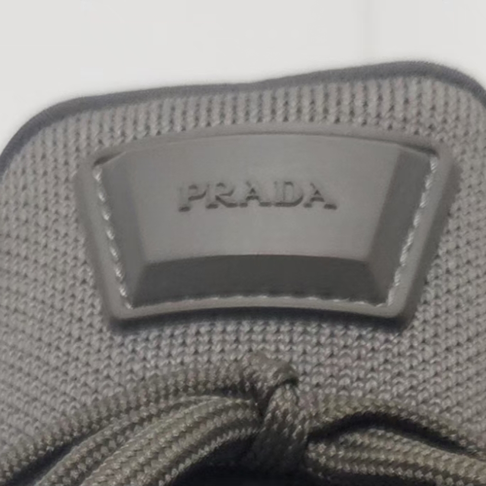 Prada Cloudbust Thunder Gray/Green Sneakers 11 - Picture 10 of 10